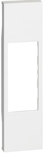 Лицевая панель Legrand BTicino Living Now для 1-м. 1 мод. розетки RJ11/RJ45/аудио белый картинка